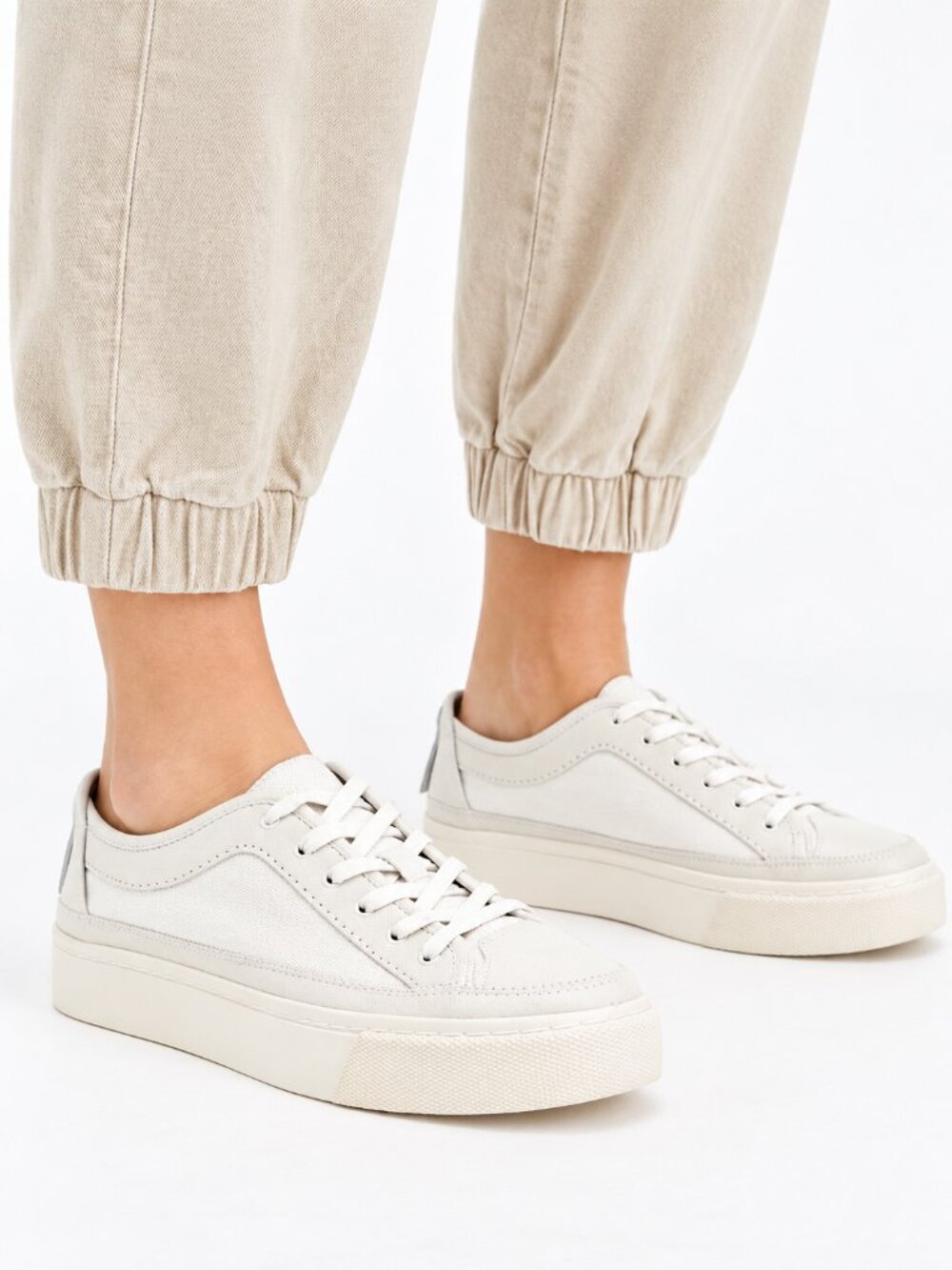 AllSaints Milla Suede Lace Up Chunky Sole Sneakers EU 37 US 7 NWOB
